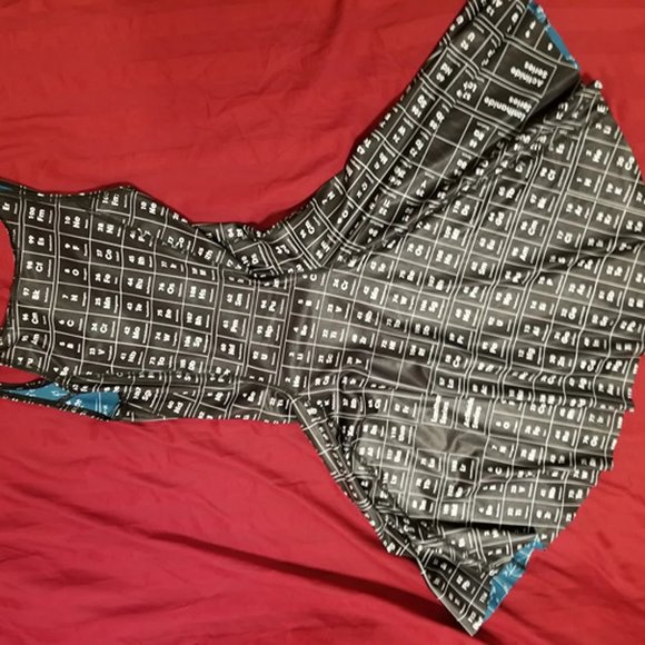EUC Blackmilk Periodic Table VS Mathematicool Inside Out Dress IOD Limited - Picture 6 of 7